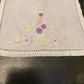 Vintage Small Embroidery Square Doily