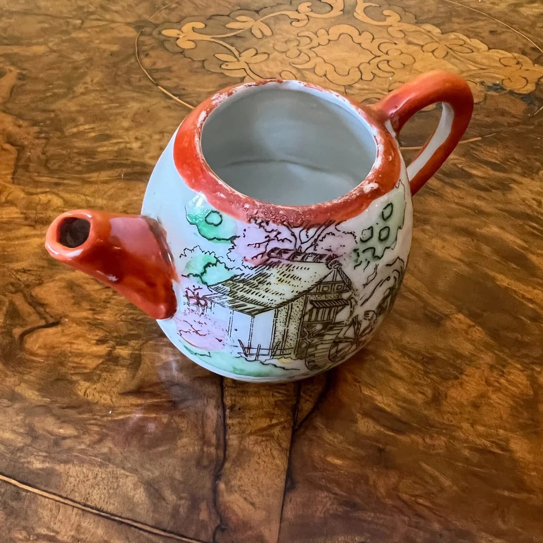 Hand Painted Small Teapot or Jug