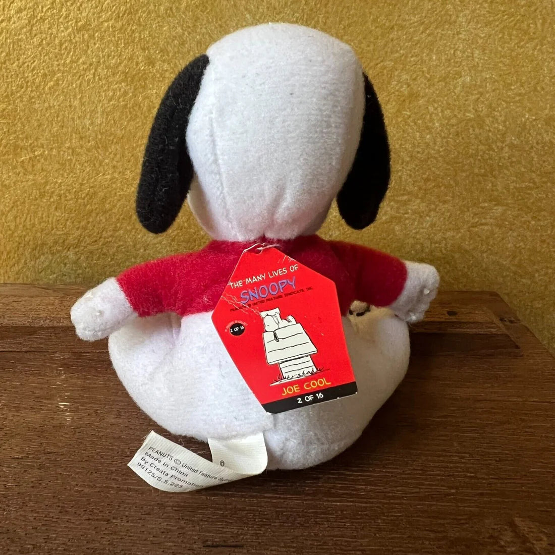 The Many Lives Of Snoopy Joe Cool McDonalds Toy