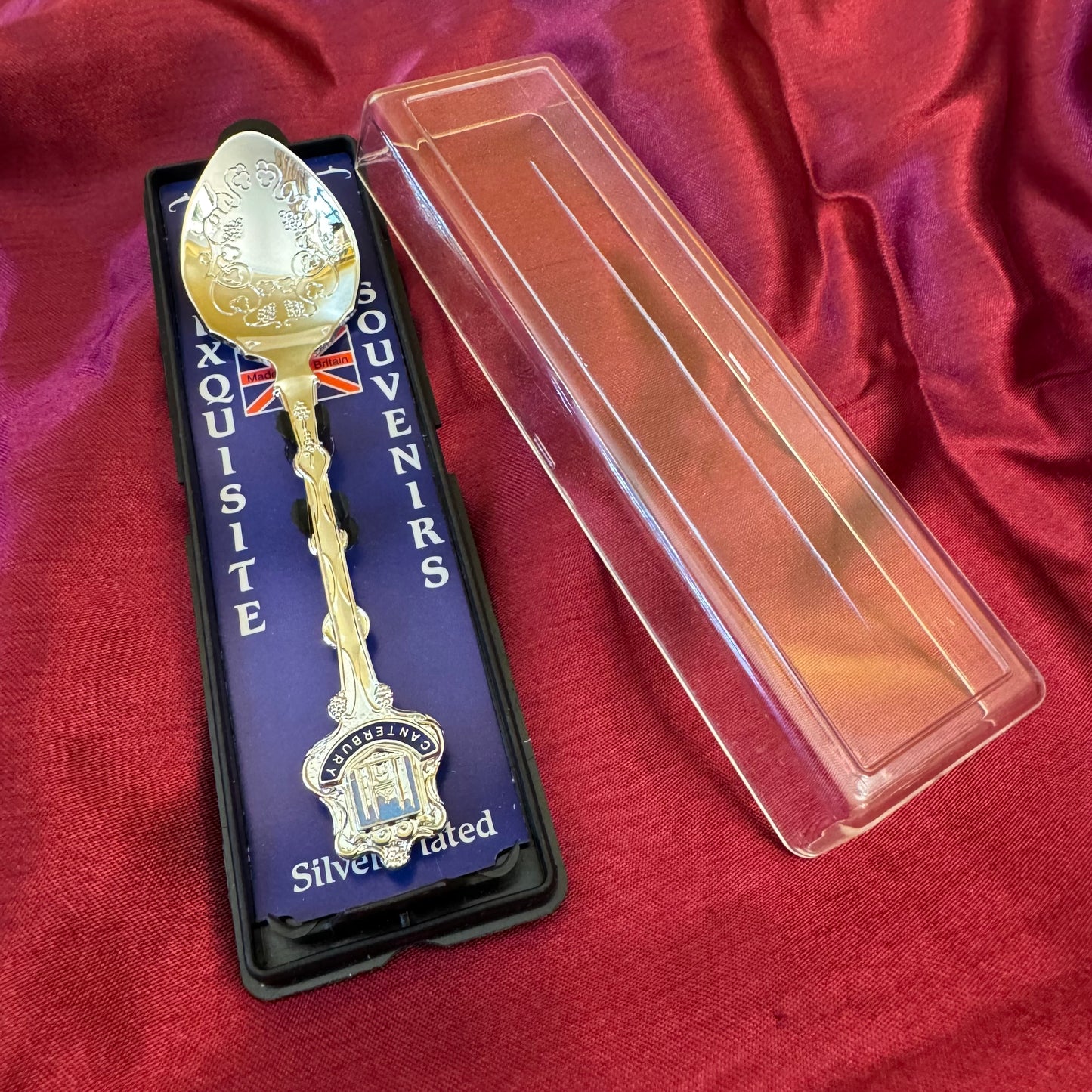 Souvenirs Canterbury Silver-Plated Spoon 