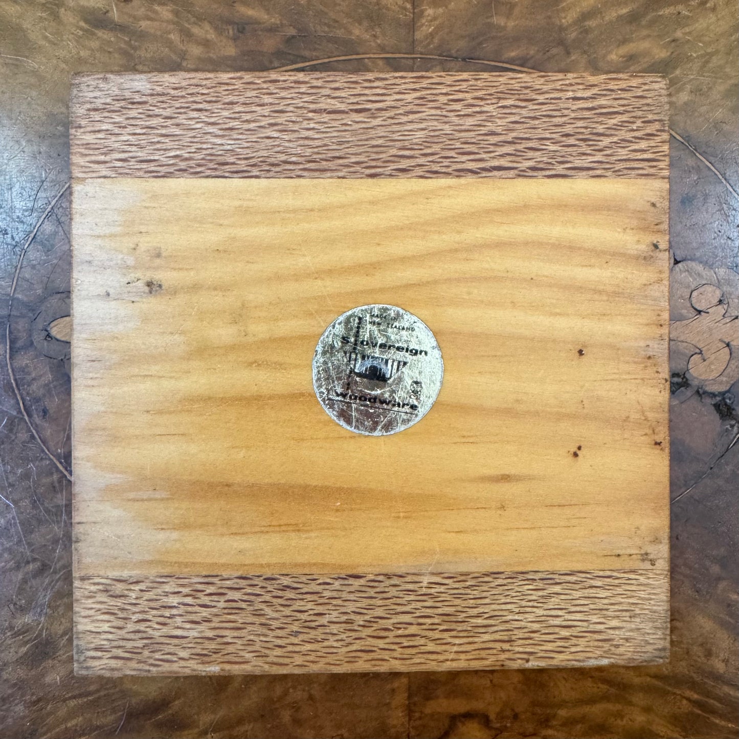 Sovereign Woodware Marquetry Box New Zealand