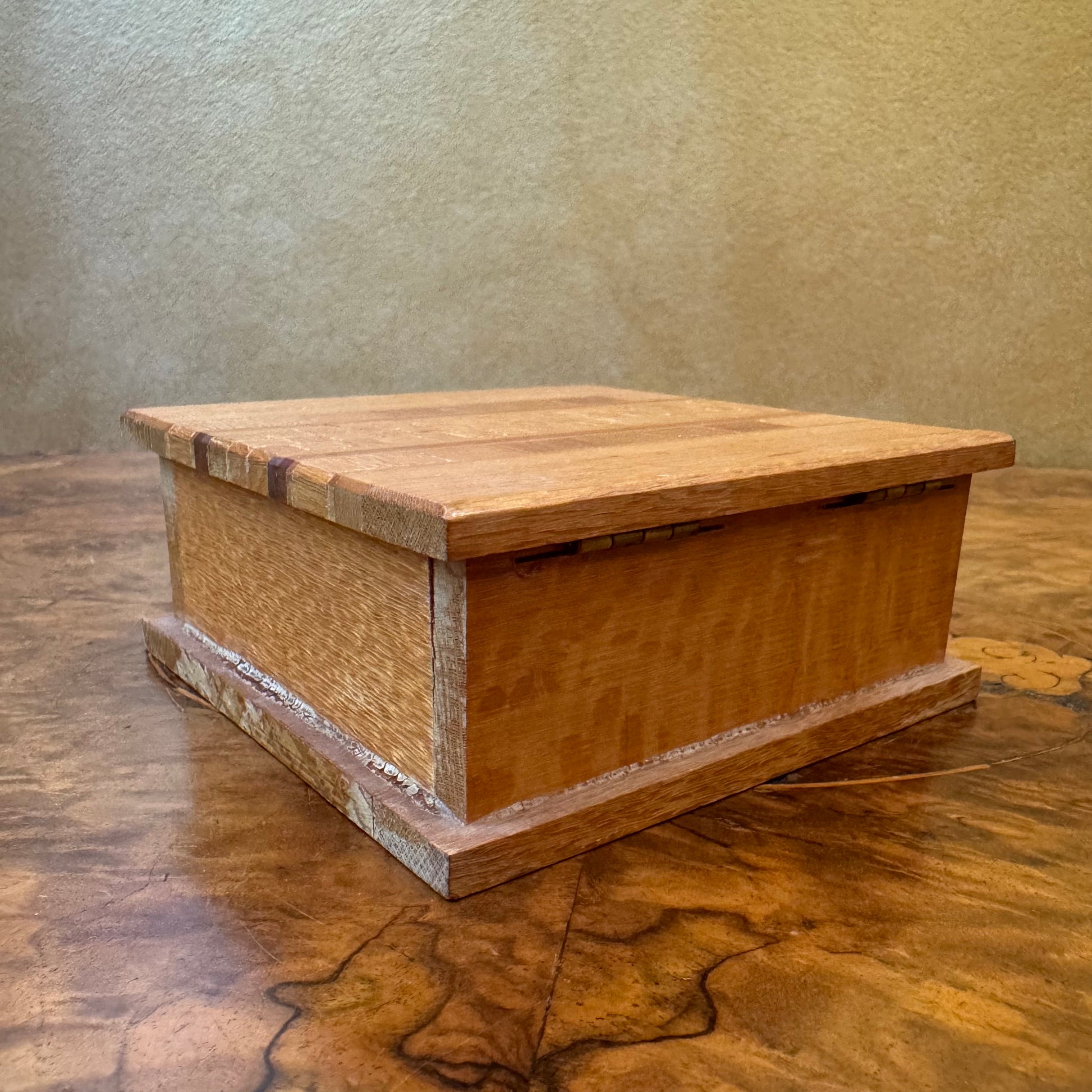 Sovereign Woodware Marquetry Jewellery Box 