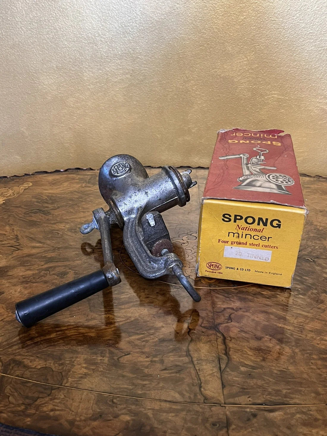 Vintage Spong National Mincer