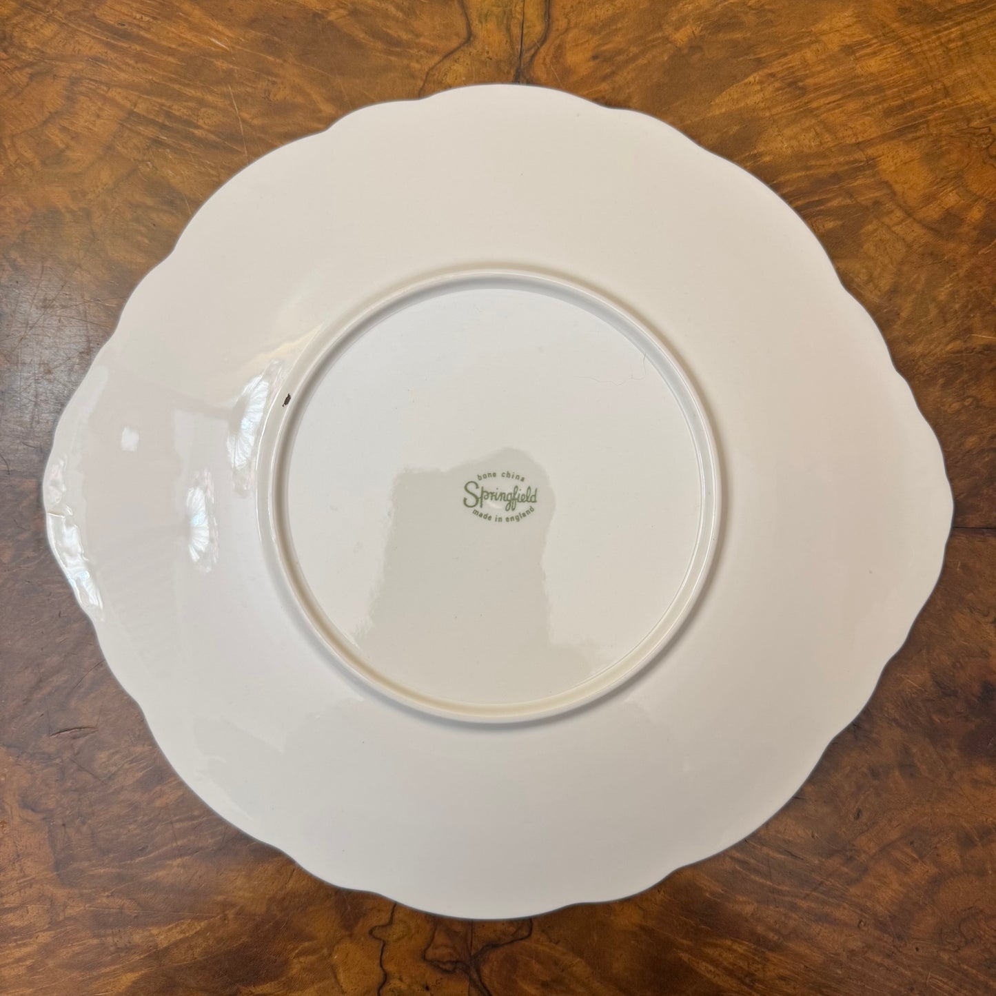 Springfield Pottery Courting Print Cake Platter 