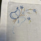 Vintage Square Embroidery Doily