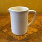 Staffordshire Pottery Vitrock White Jug 