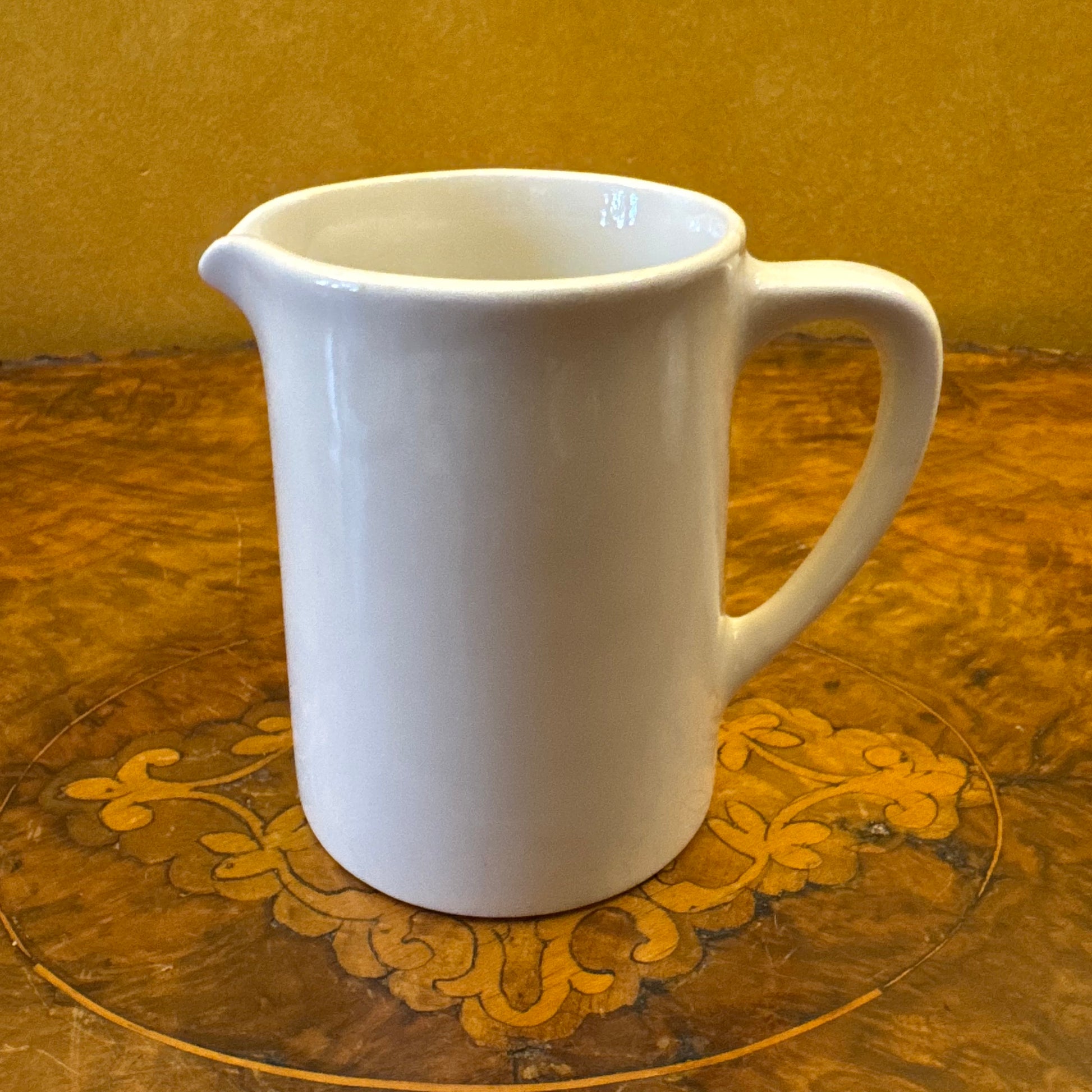 Staffordshire Pottery Vitrock White Jug 