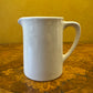 Staffordshire Pottery Vitrock White Milk Jug 