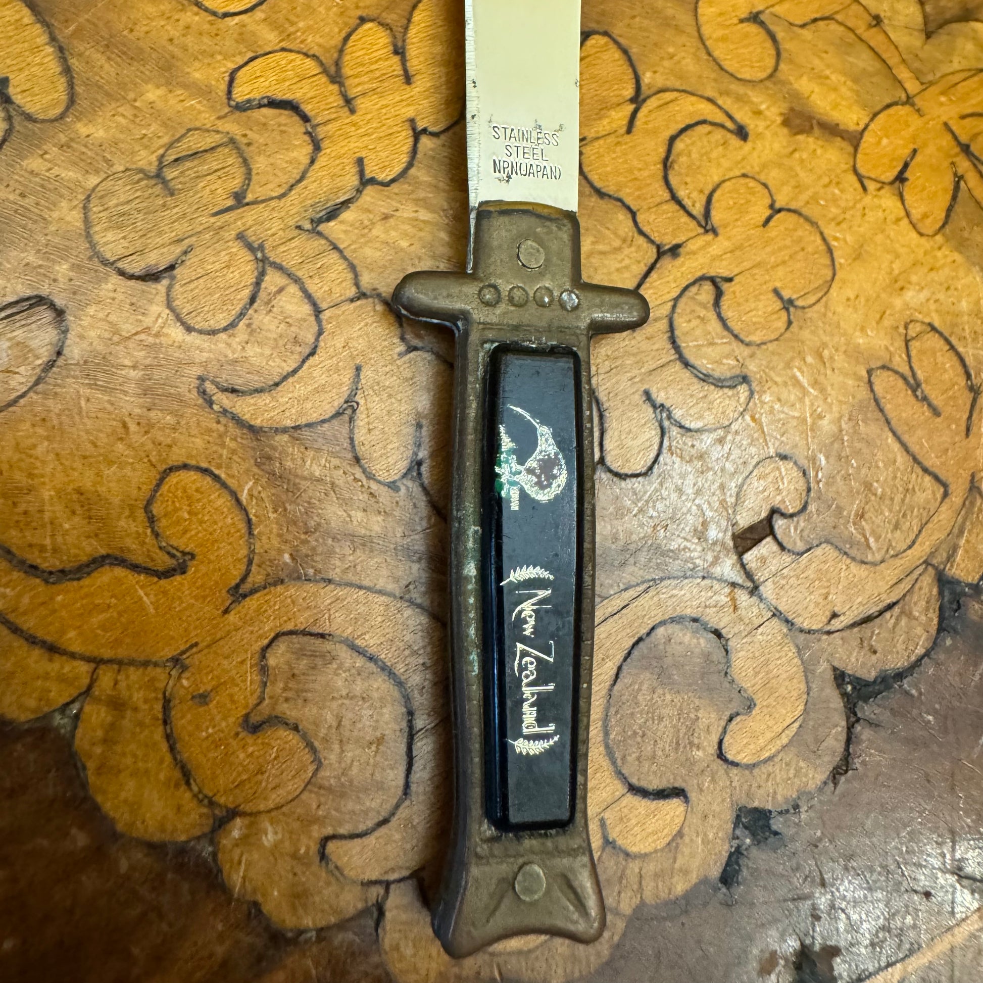 Stainless Steel New Zealand Small Souviner Knife 