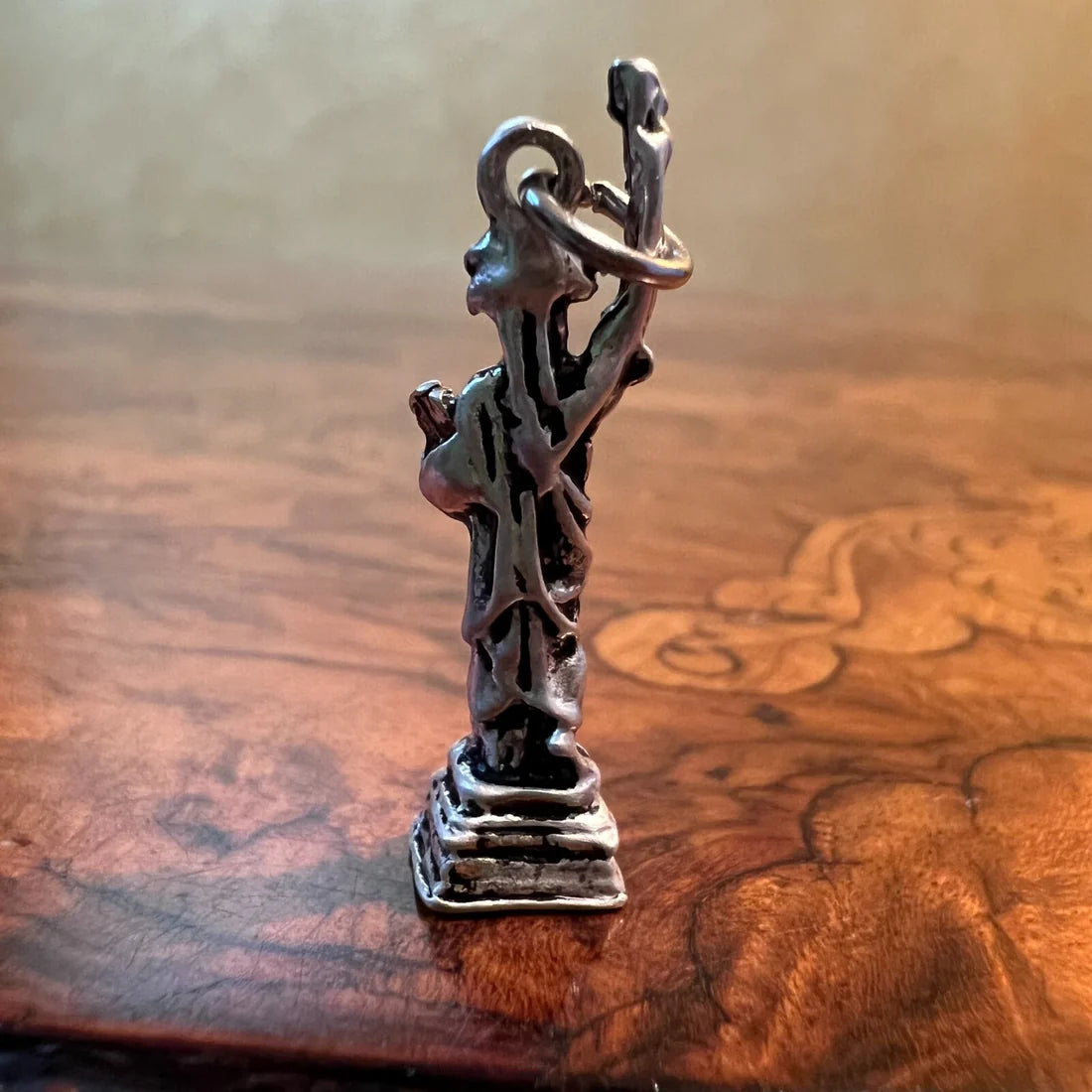Vintage Statue Of Liberty Charm Pendant