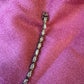 Vintage Sterling Silver Clear Stones Bracelet