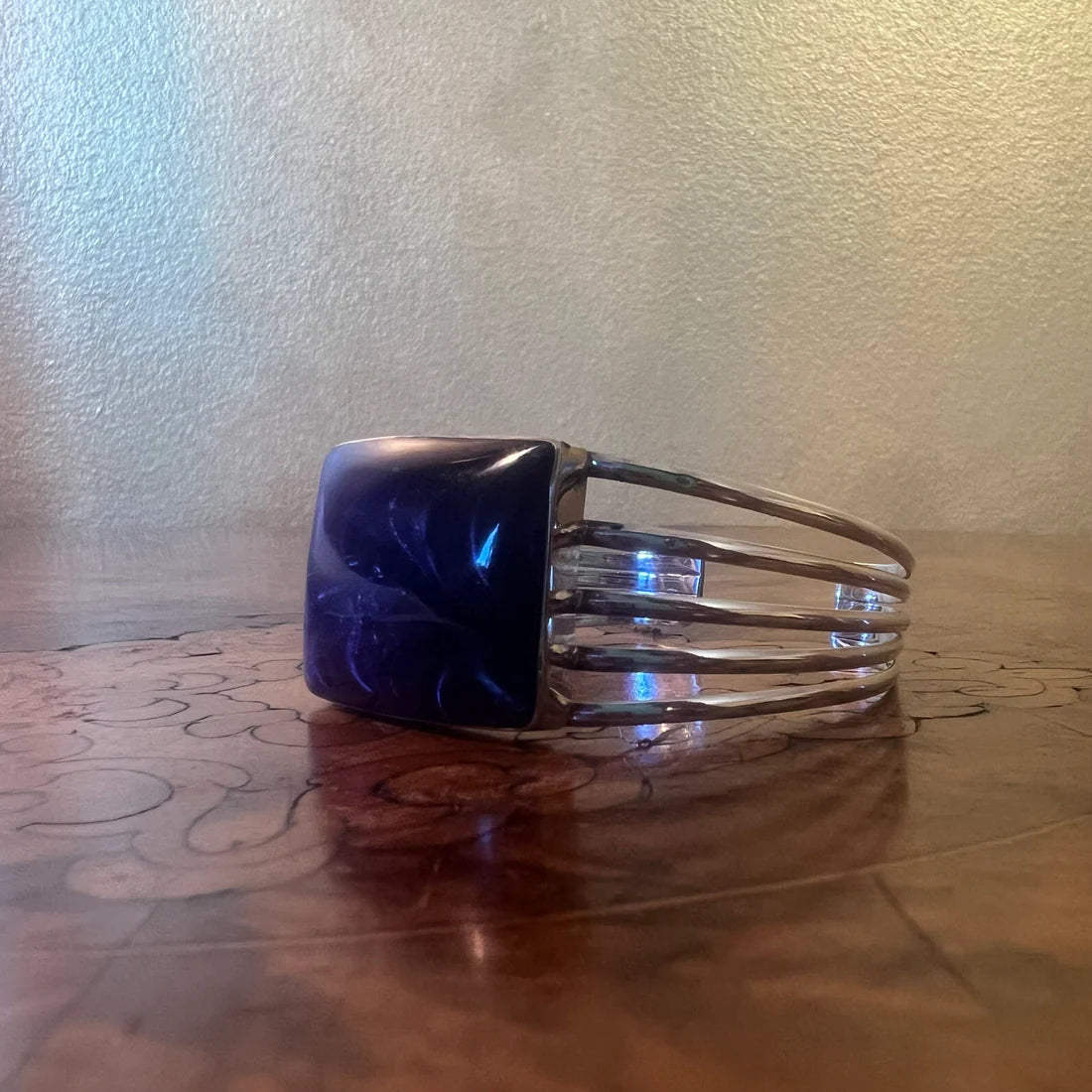 Vintage Sterling Silver Costume Cuff
