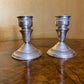 Sterling Silver Pair Of Candlesticks