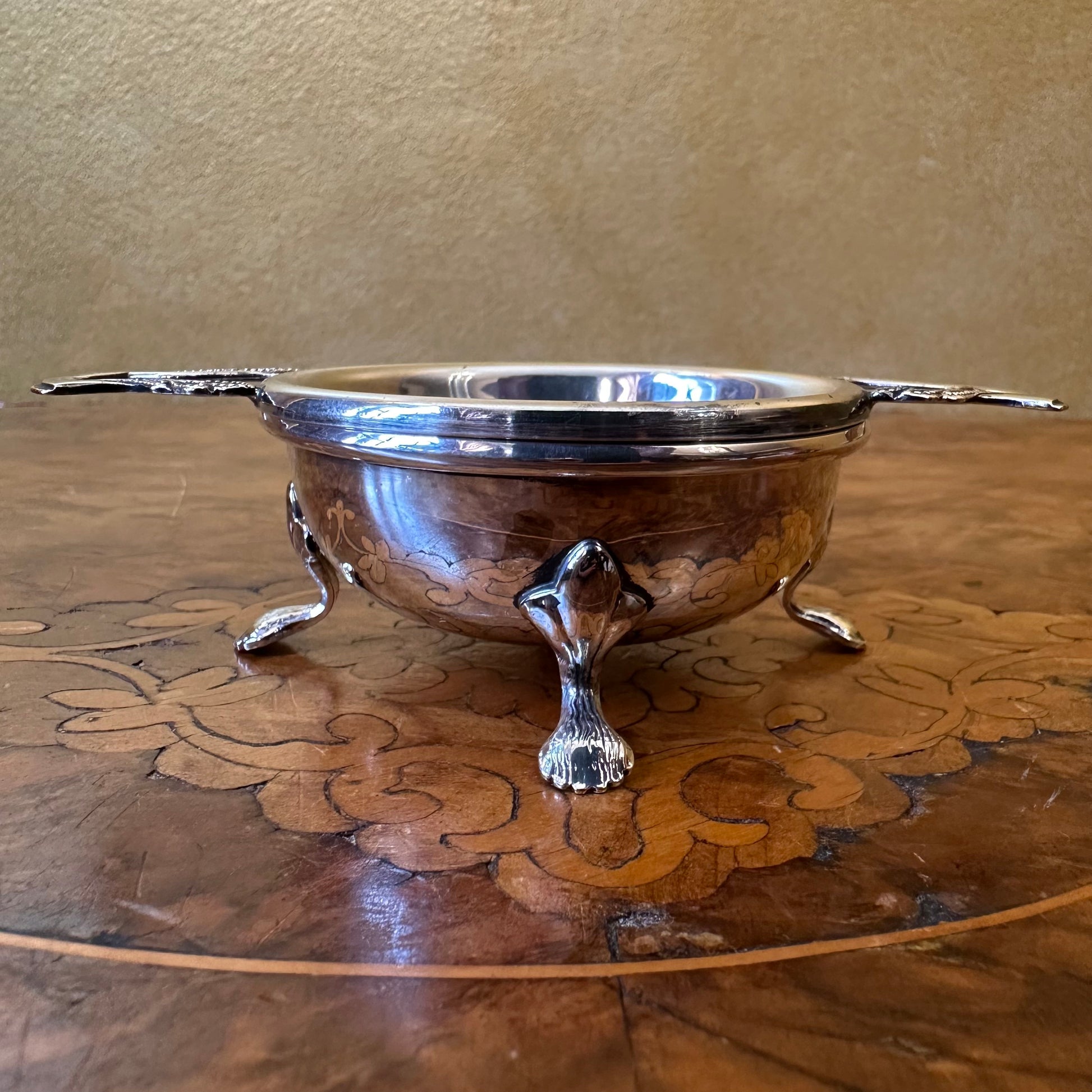 Strachan Silver Plated Tea Strainer 