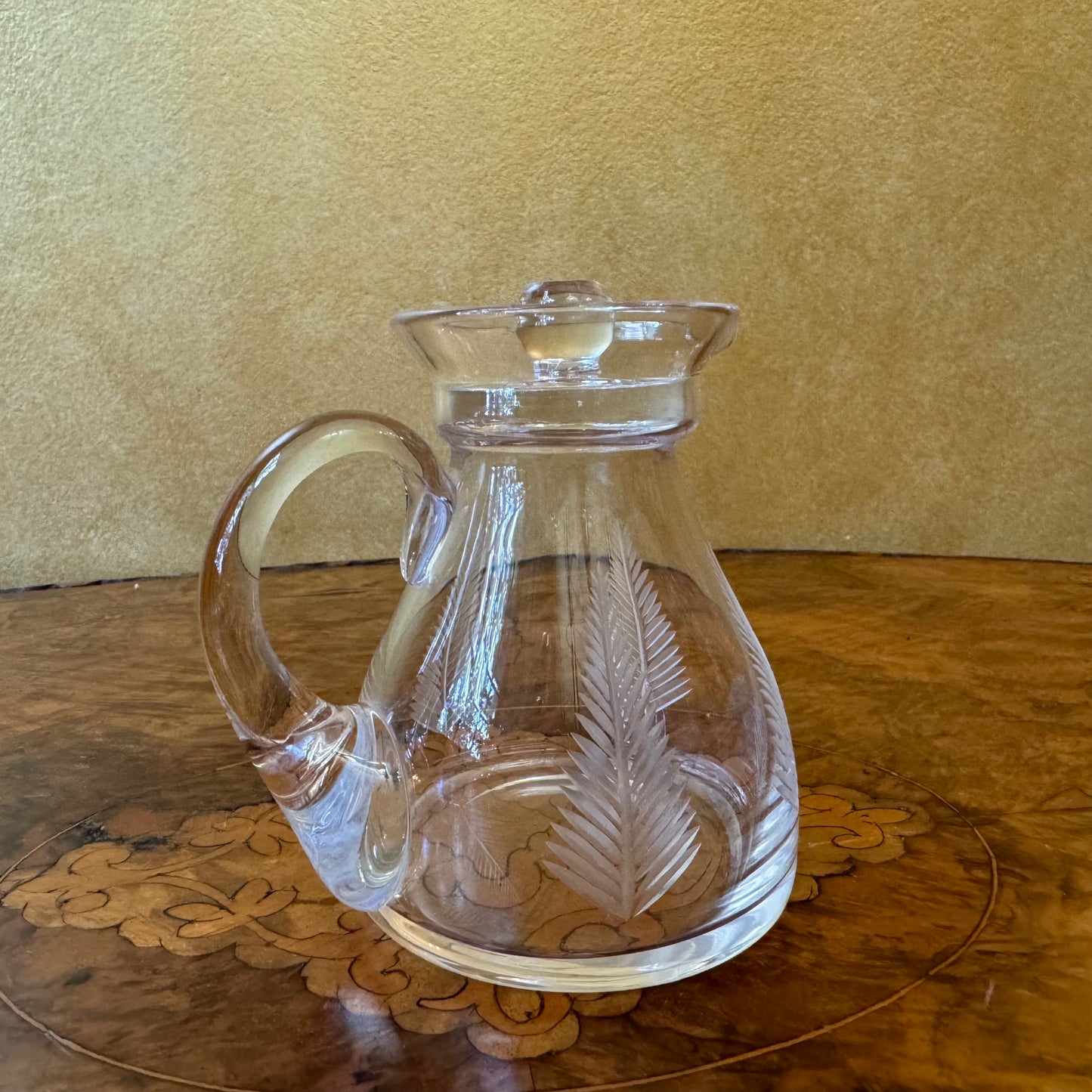 Stuart Crystal Woodchester Fern Pattern Rare Whisky 