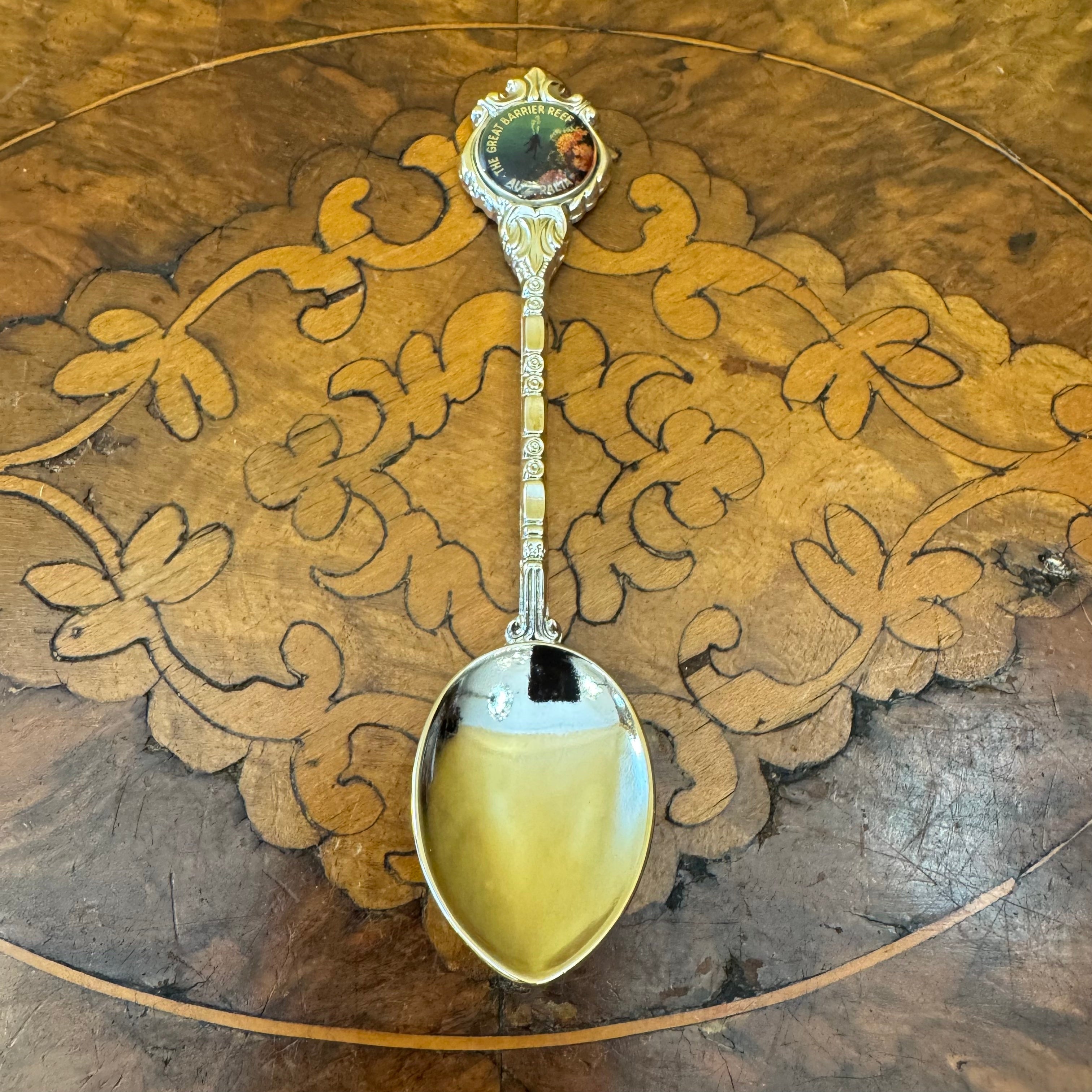 Vintage Stuart Silver Plate Great Barrier Reef Spoon – Antiques Yeah