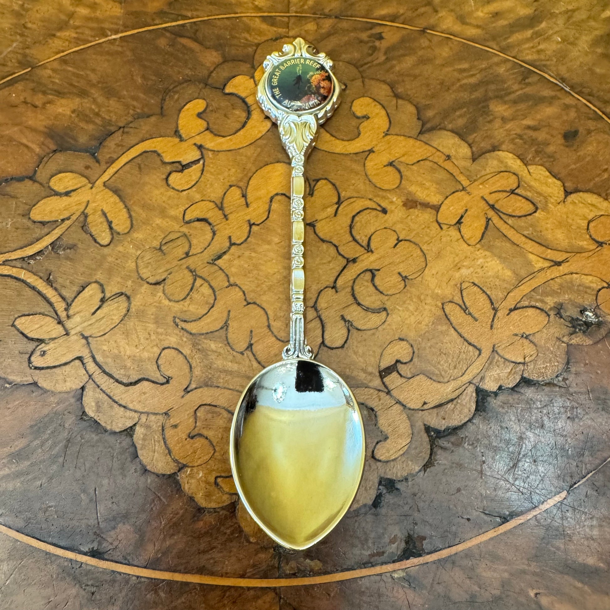 Stuart Silver Plate Great Barrier Reef Spoon
