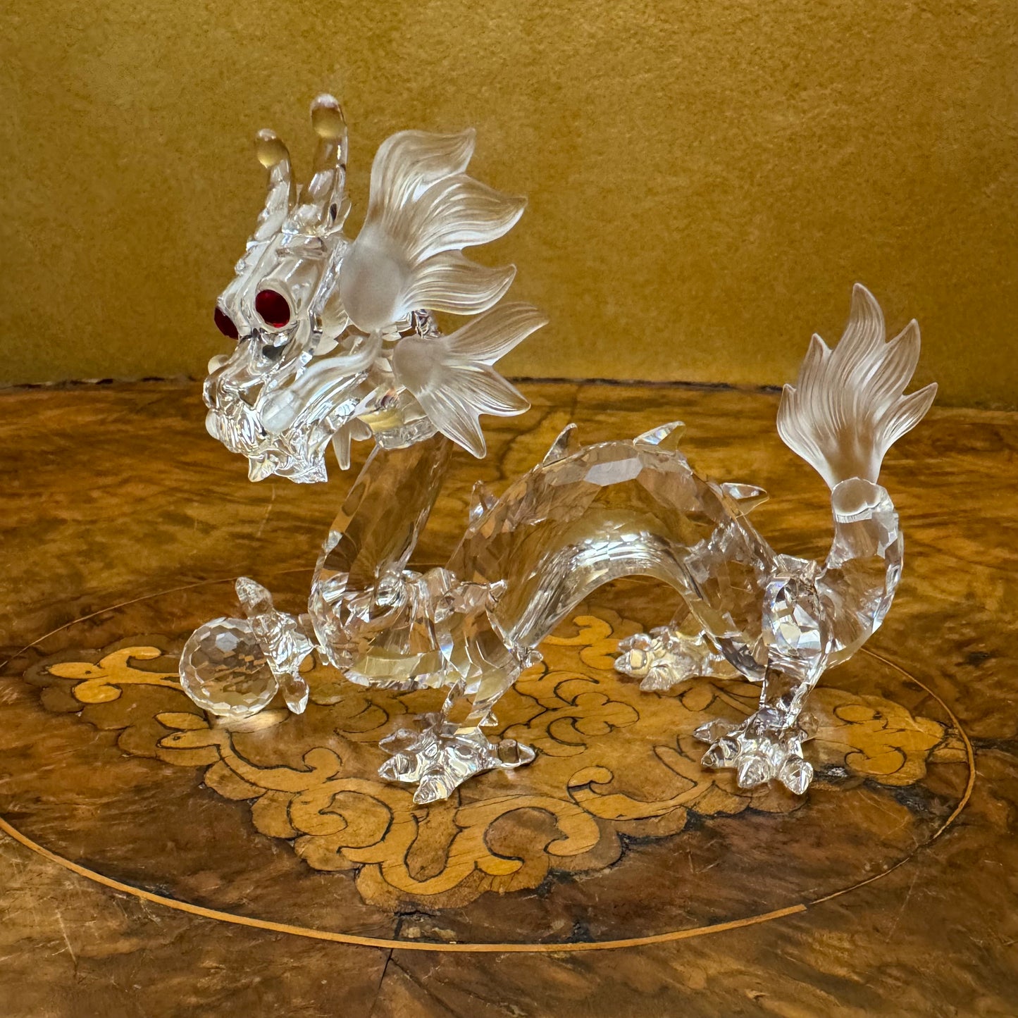 Swarovski Crystal 1997 Limited Edition Dragaon Figurine 
