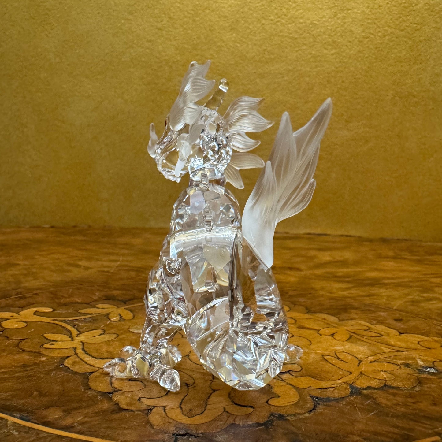 Swarovski Crystal 1997 Limited Edition Dragon Figurine 