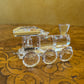 Swarovski Crystal 6 Piece Train Locomotive 