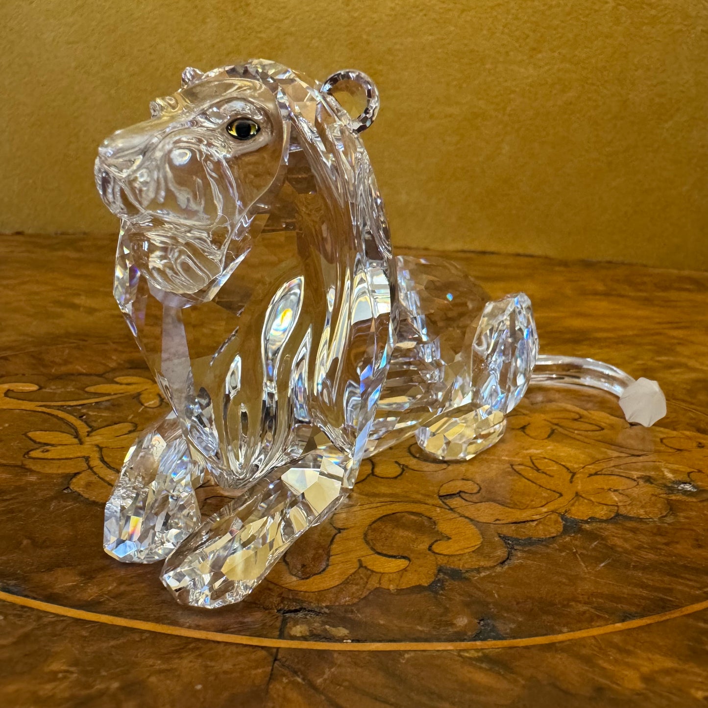 Swarovski Crystal Annual Edition Inspiration Africa Lion Figurine 