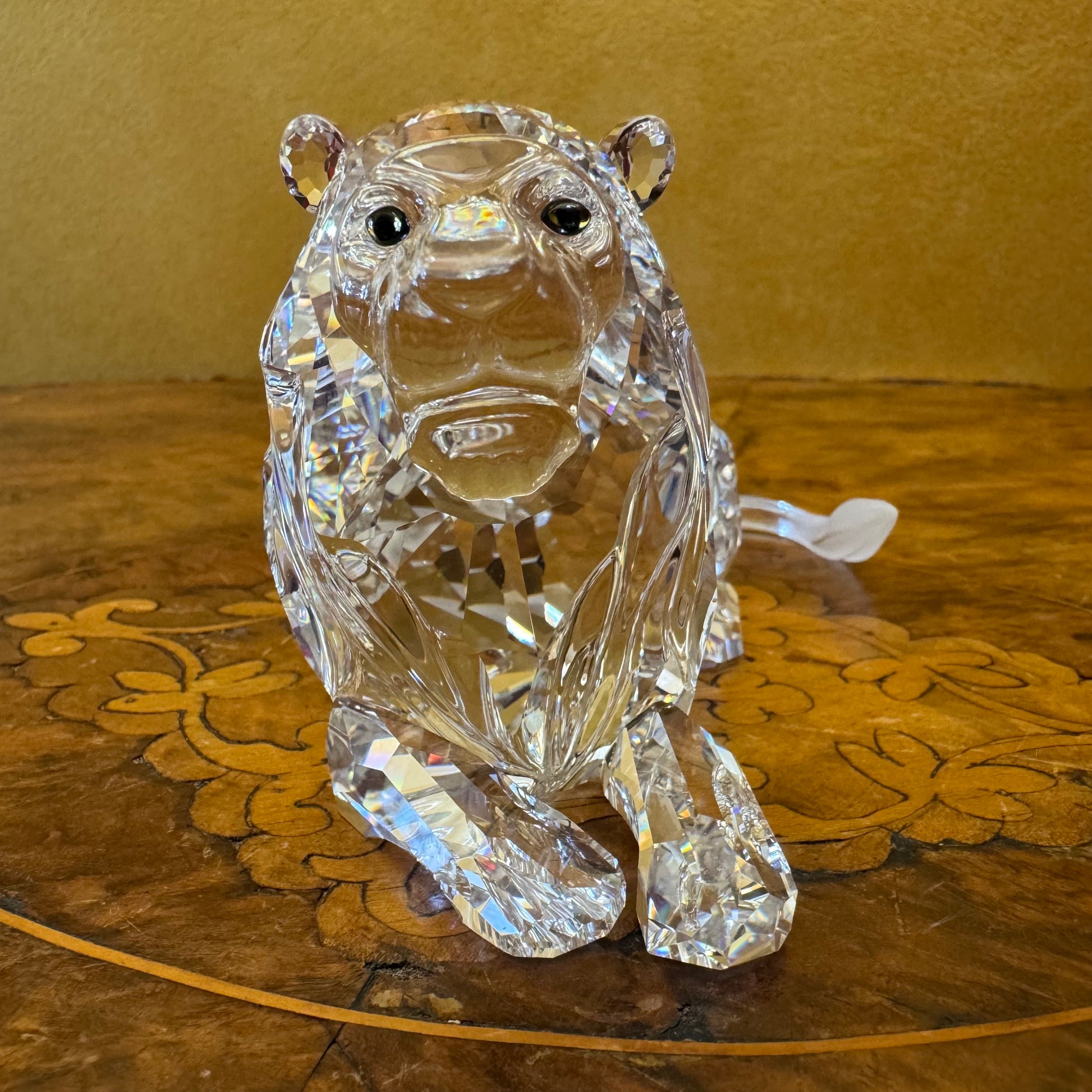 Swarovski Crystal Annual Edition Inspiration Africa Lion Figurine Ornament 
