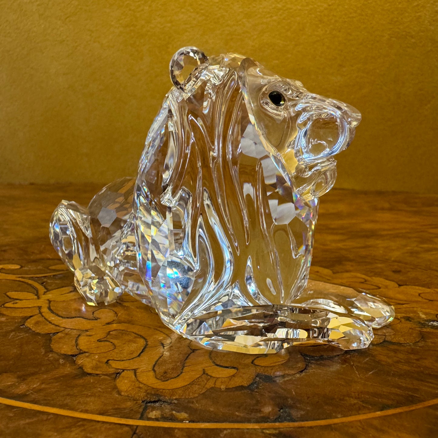 Swarovski Crystal Annual Edition Inspiration Africa Lion Ornament 