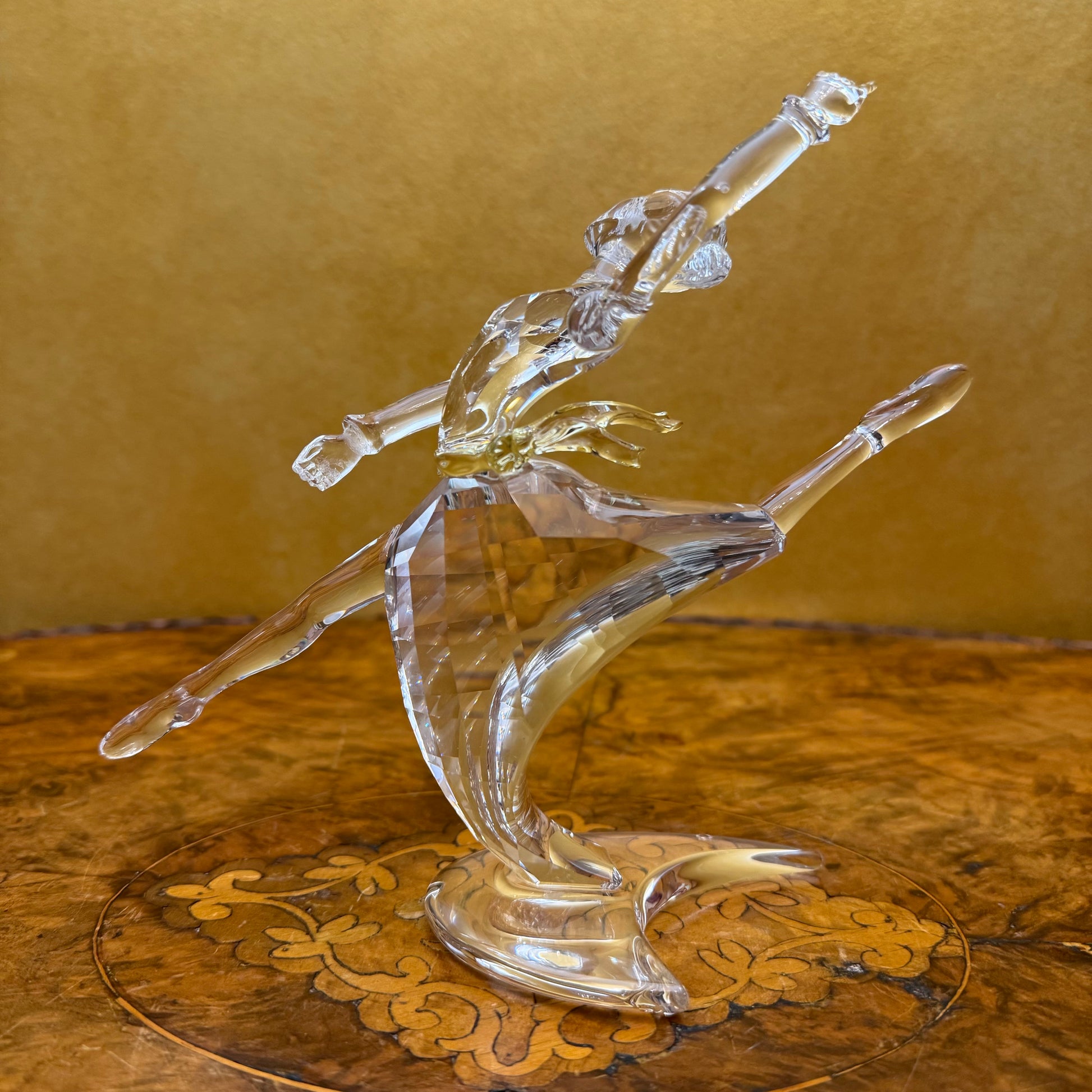 Swarovski Crystal Ballerina Anna 2004 The Magic Of Dance Figurine  Statue 