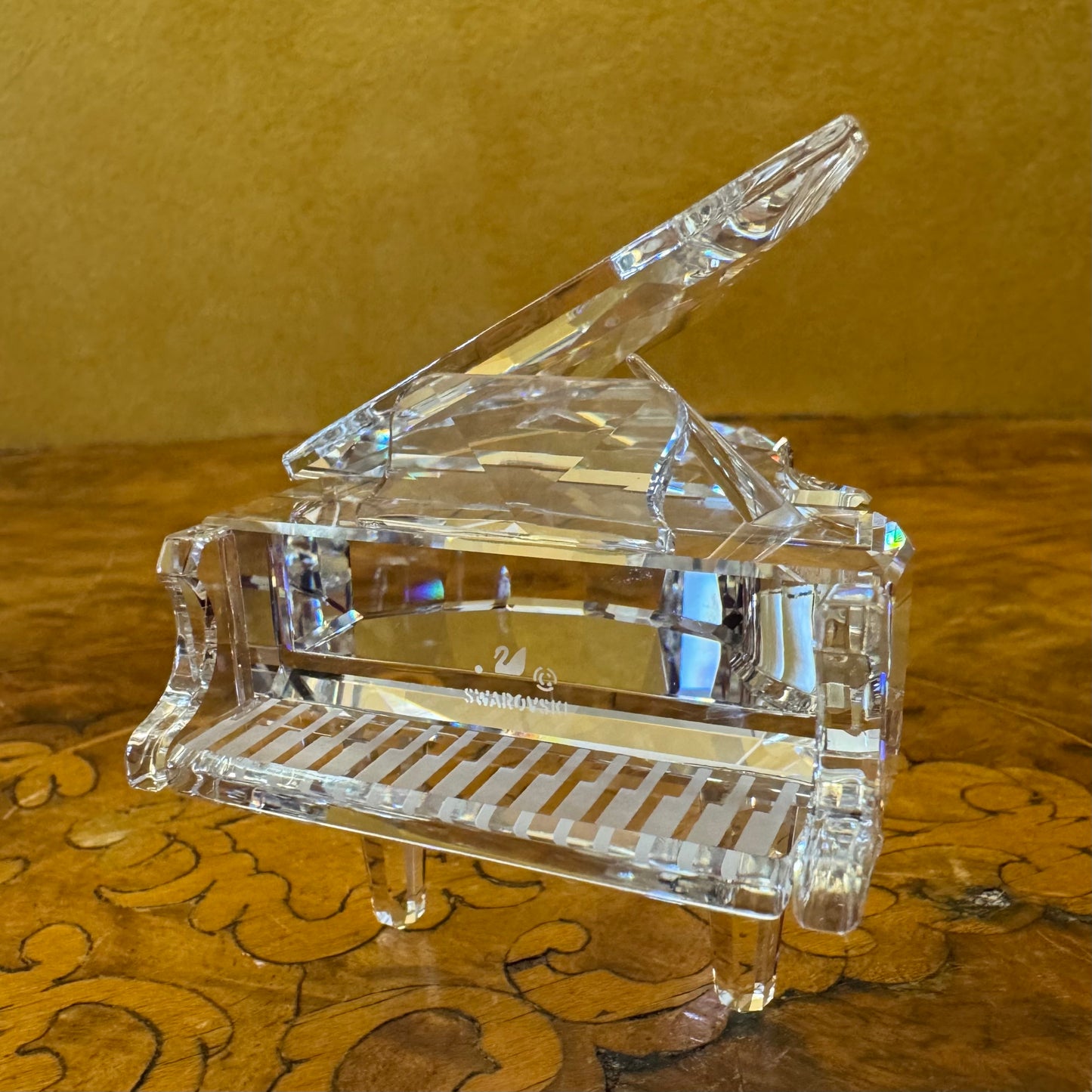 Swarovski Crystal Grand Piano Ornament 