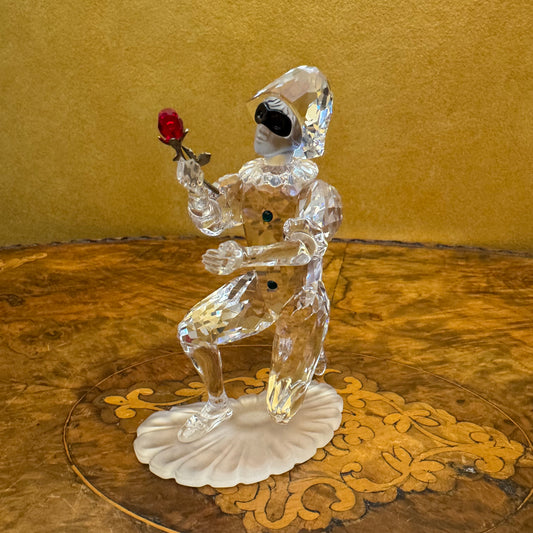 Swarovski Crystal Masquerade 2001 Harlequin Figurine