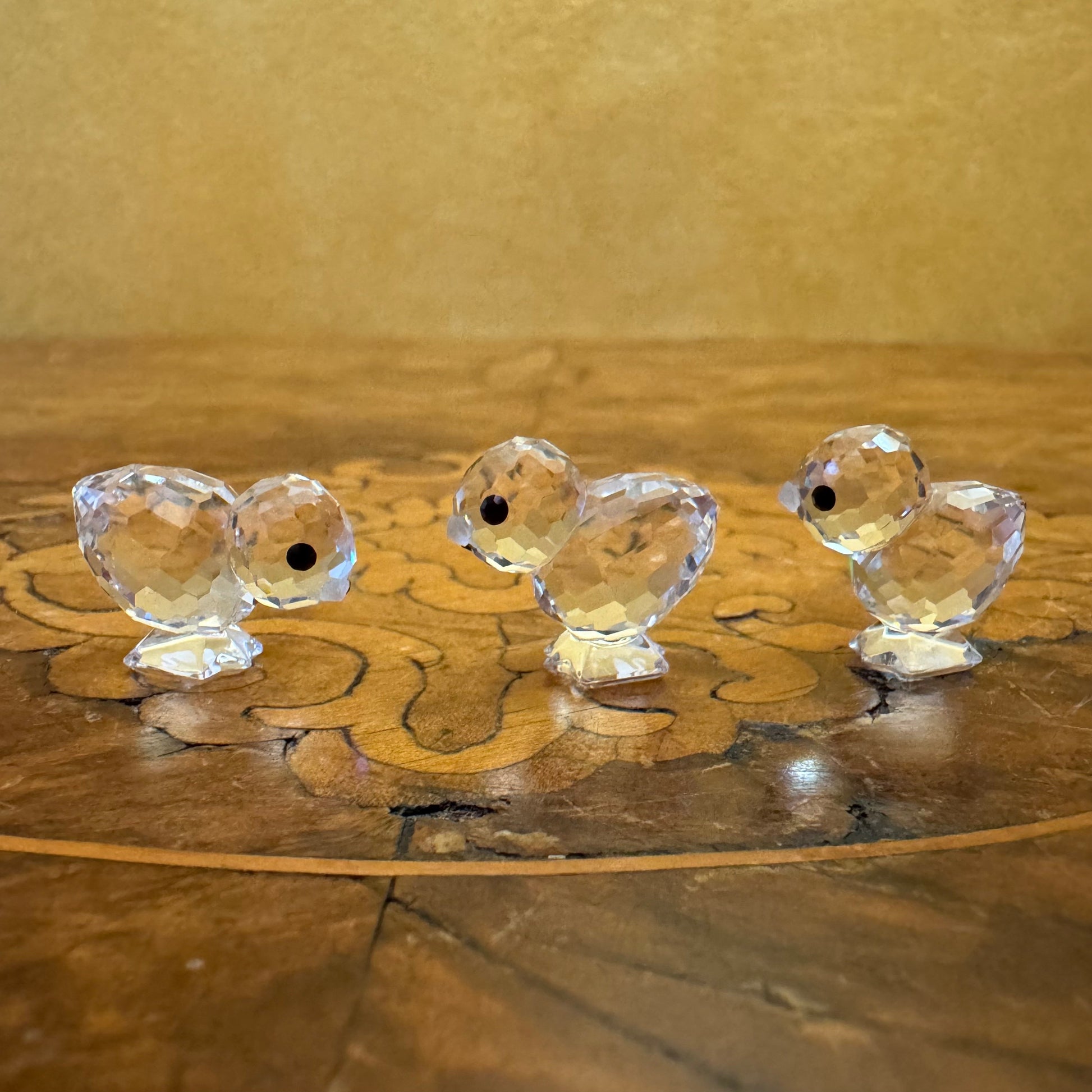 Swarovski Crystal Mini Chicks Set 