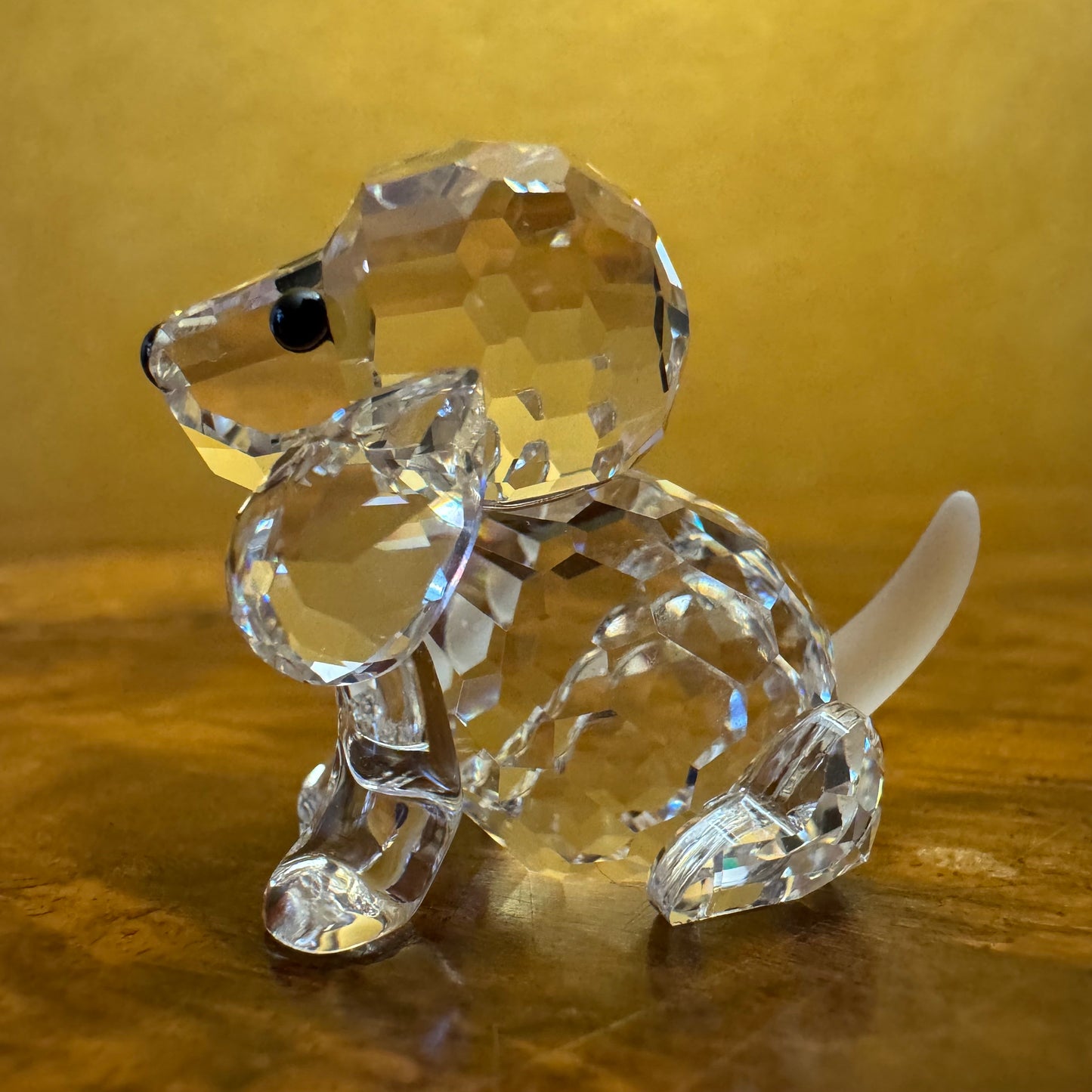 Swarovski Crystal Miniature Beagle Puppy 