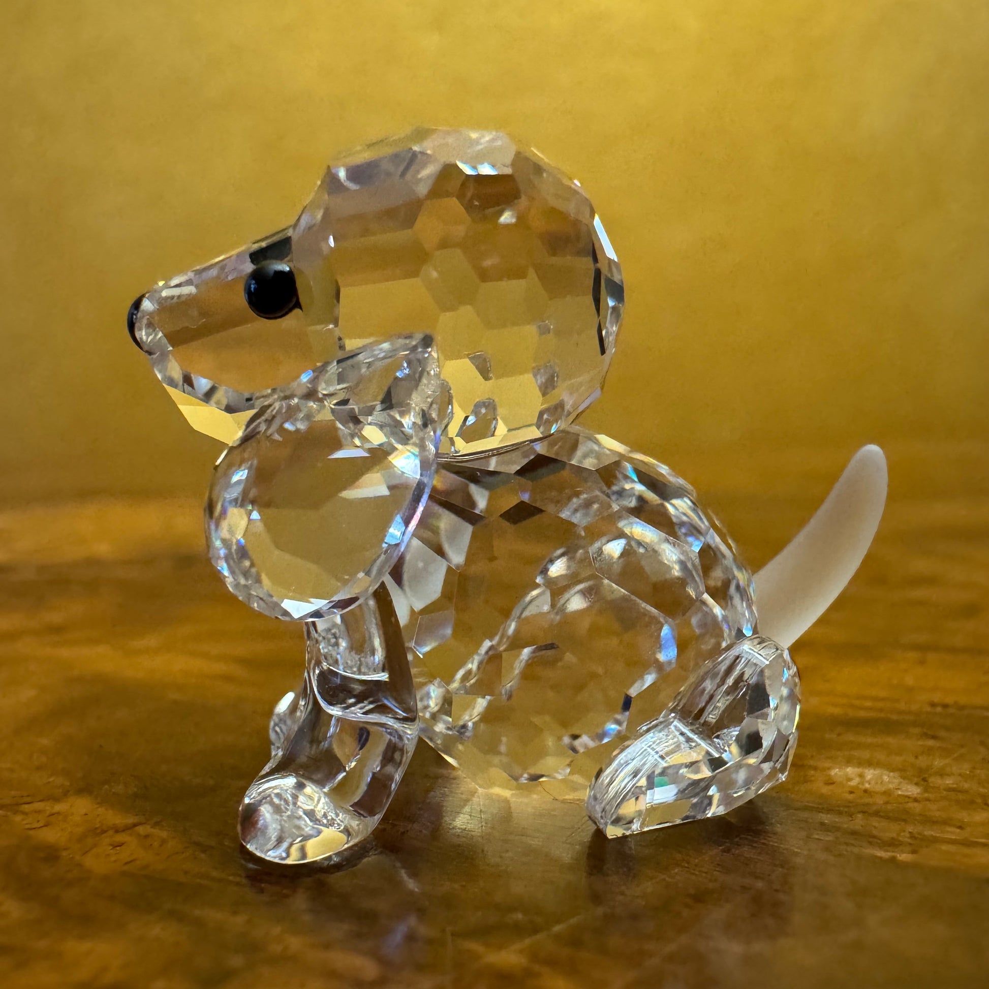Swarovski Crystal Miniature Beagle Puppy 