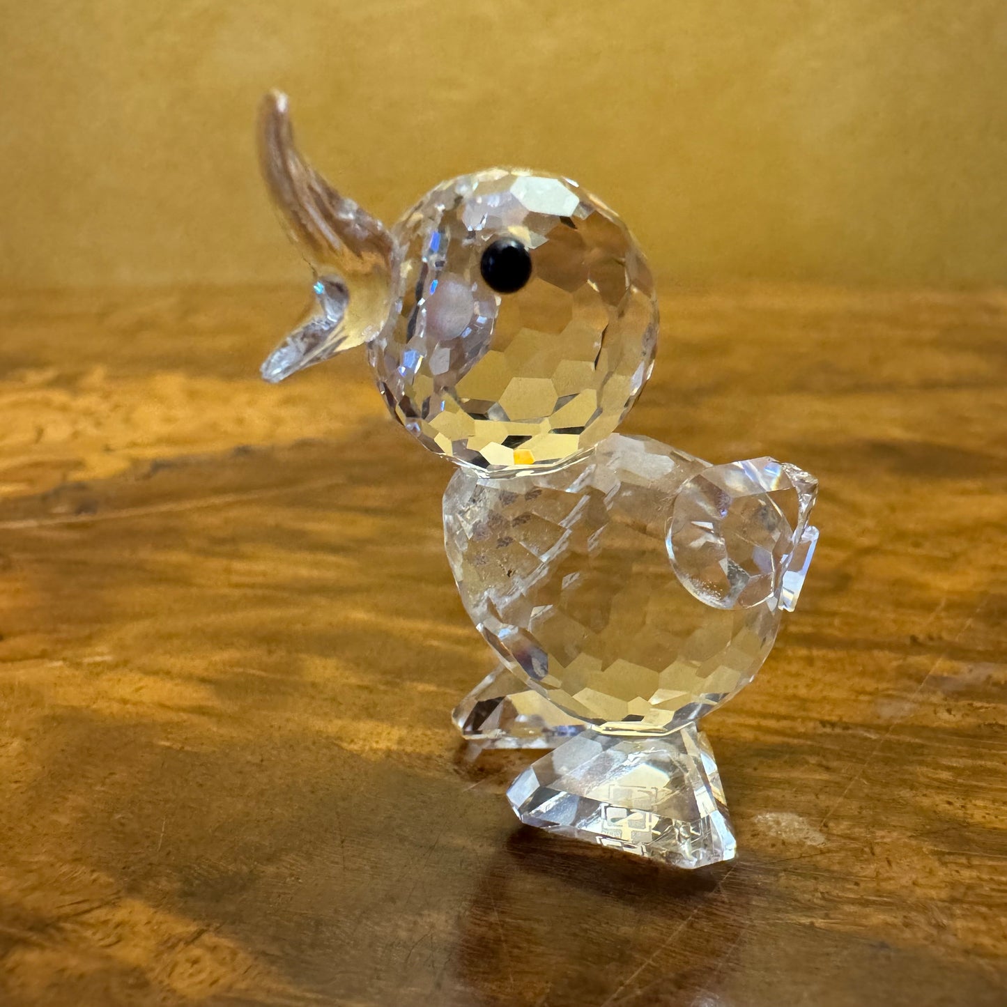 Swarovski Crystal Miniature Drake Duck Figurine 