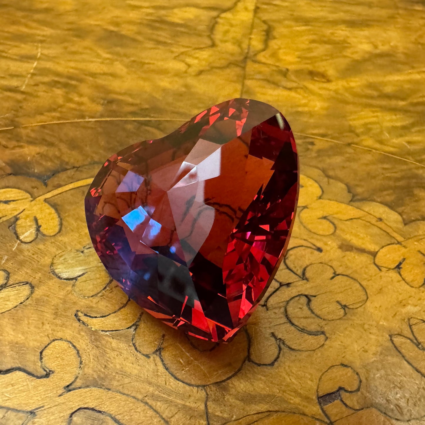 Swarovski Crystal Red Heart Ornament 
