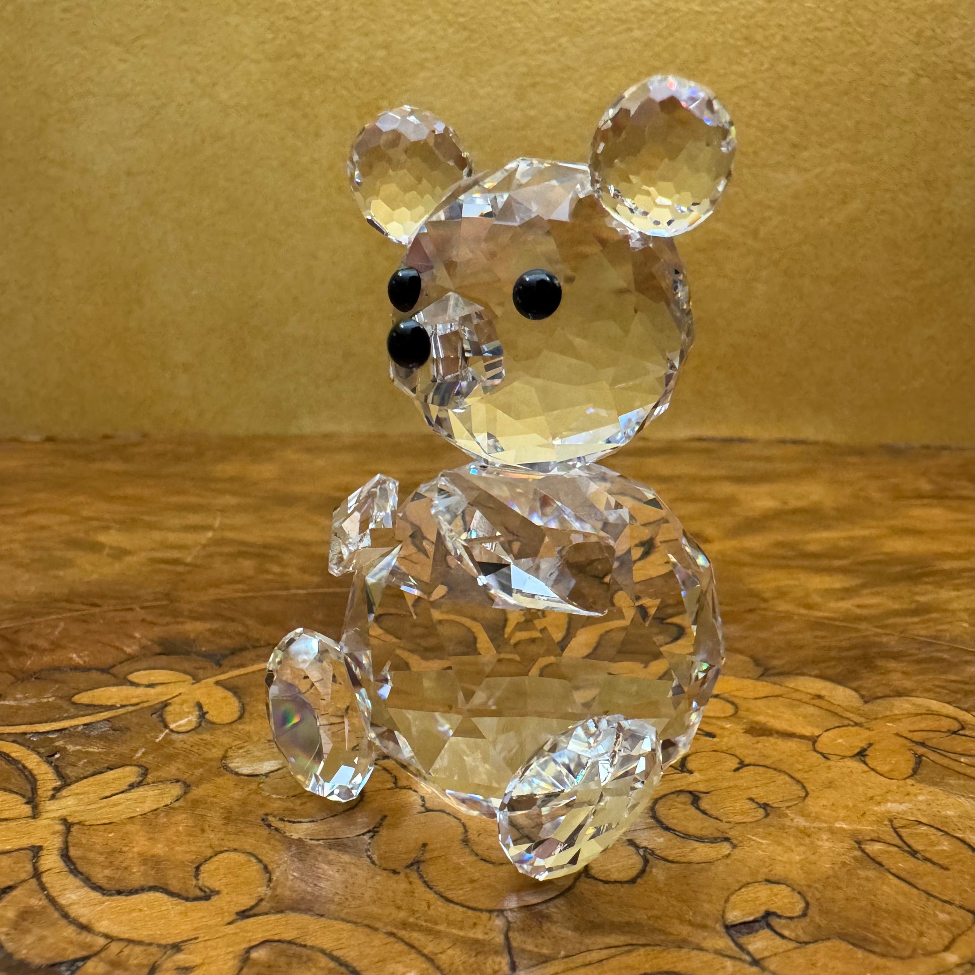 Swarovski Crystal Teddy Bear Figurine 