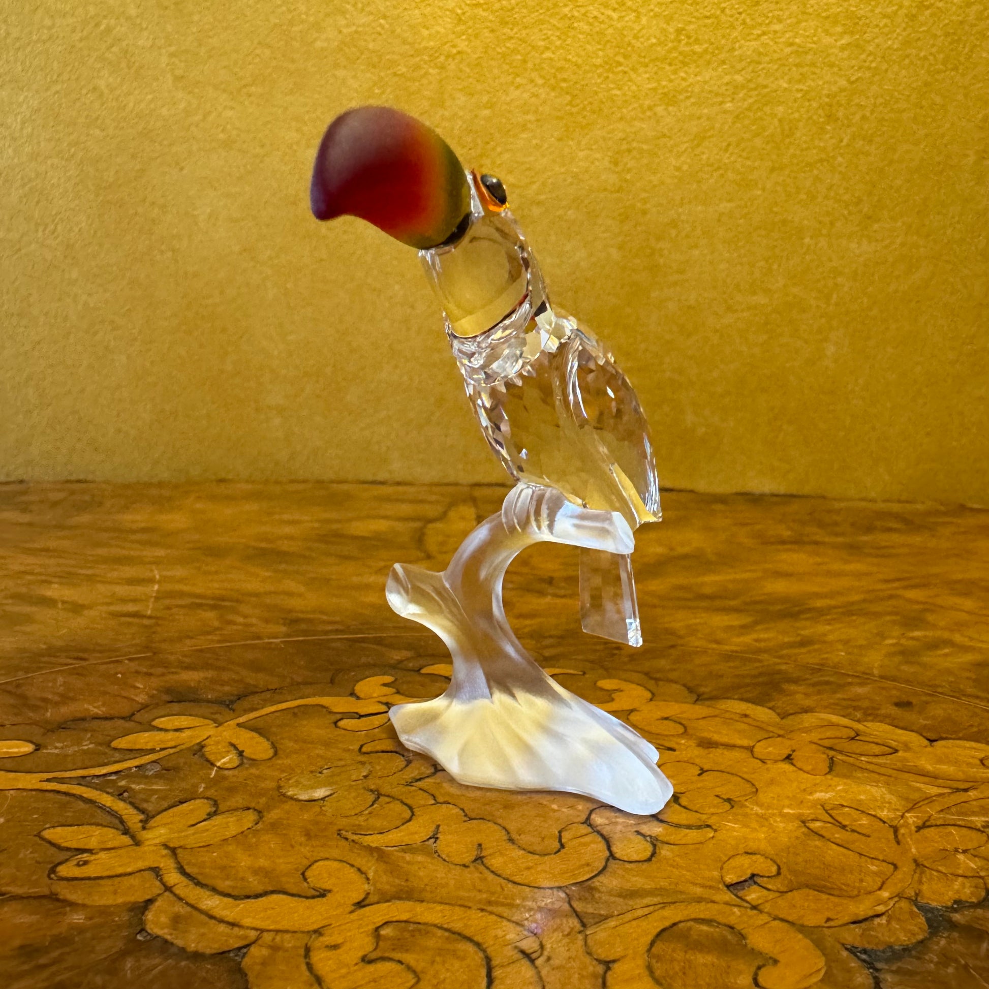 Swarovski Crystal Toucan On Branch 