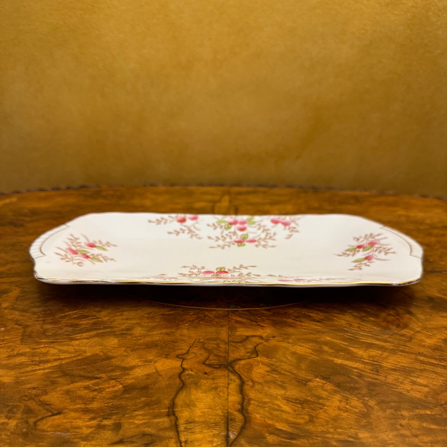 Taylor & Kent Floral Rectangle Platter 
