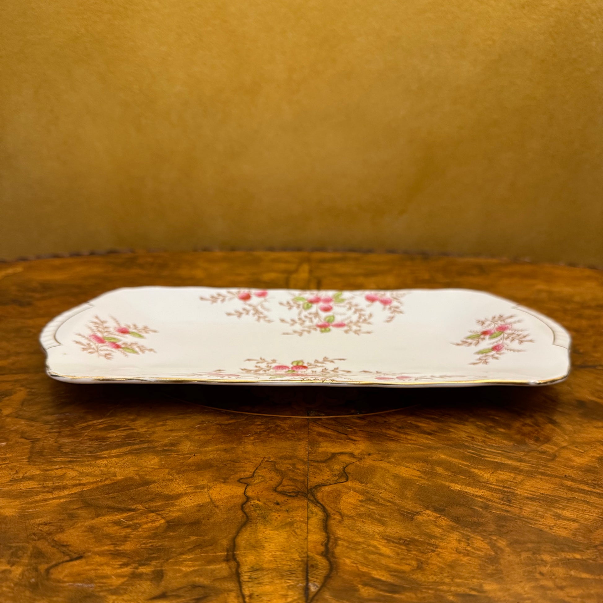 Taylor & Kent Floral Rectangle Platter 