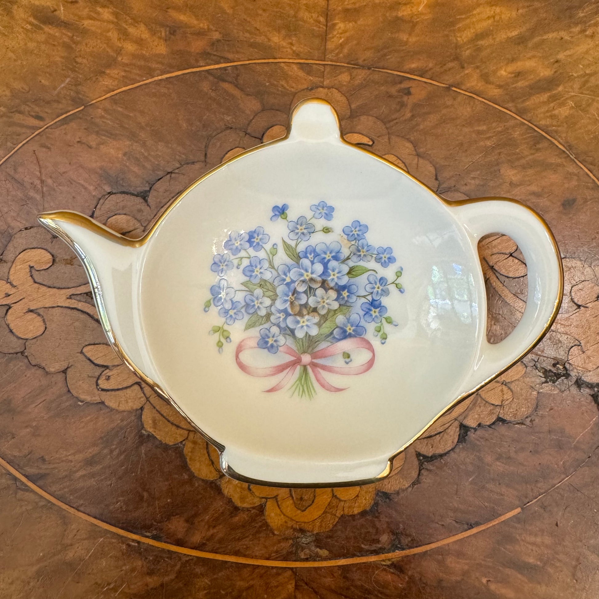 Tea Pot Shape Tea Bag Holder 