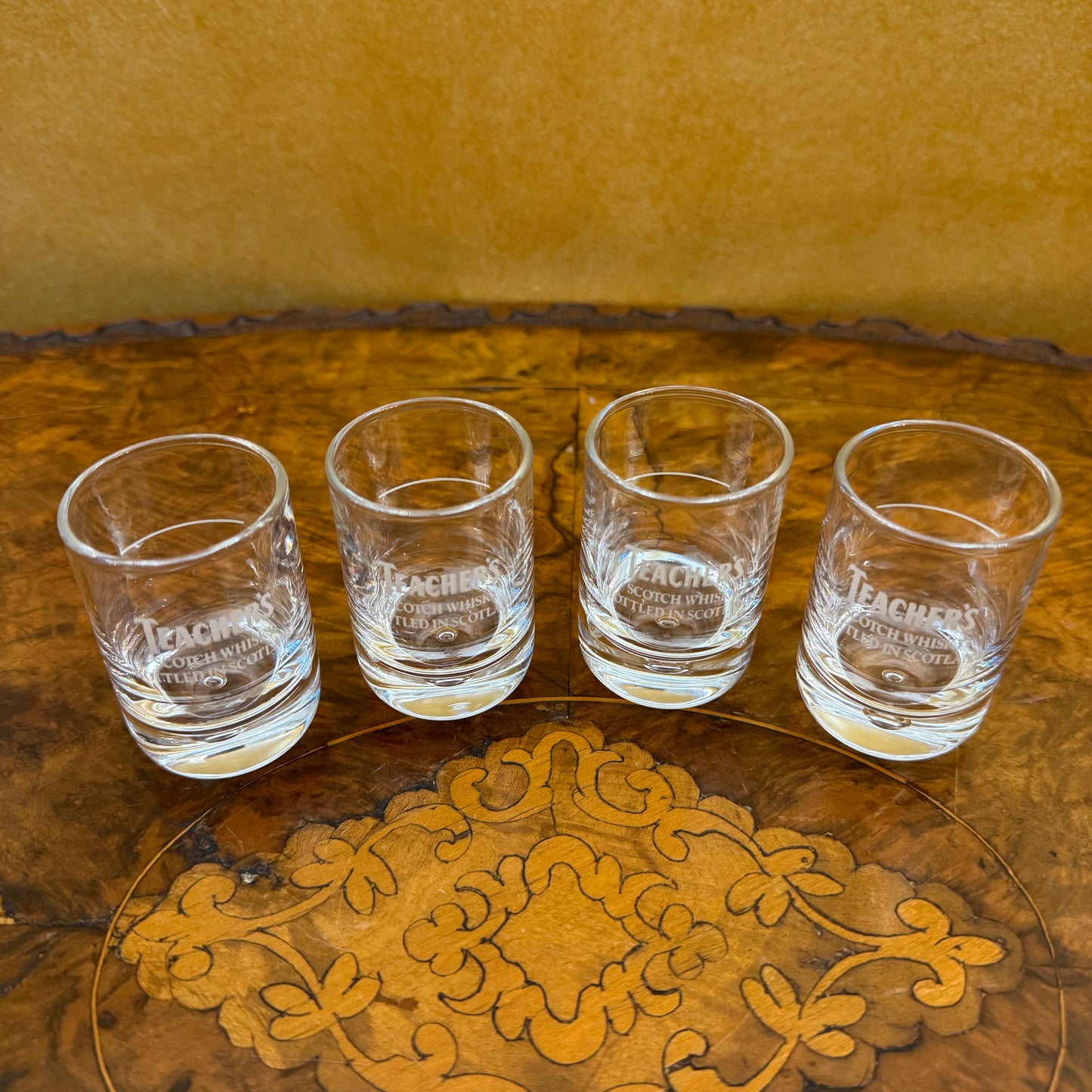 Teacher's Scotch Whisky Shot Glasses Set 