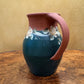 Terracotta Hand-Painted Pitcher 