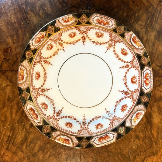 Thames Gold Floral Print Side Plate