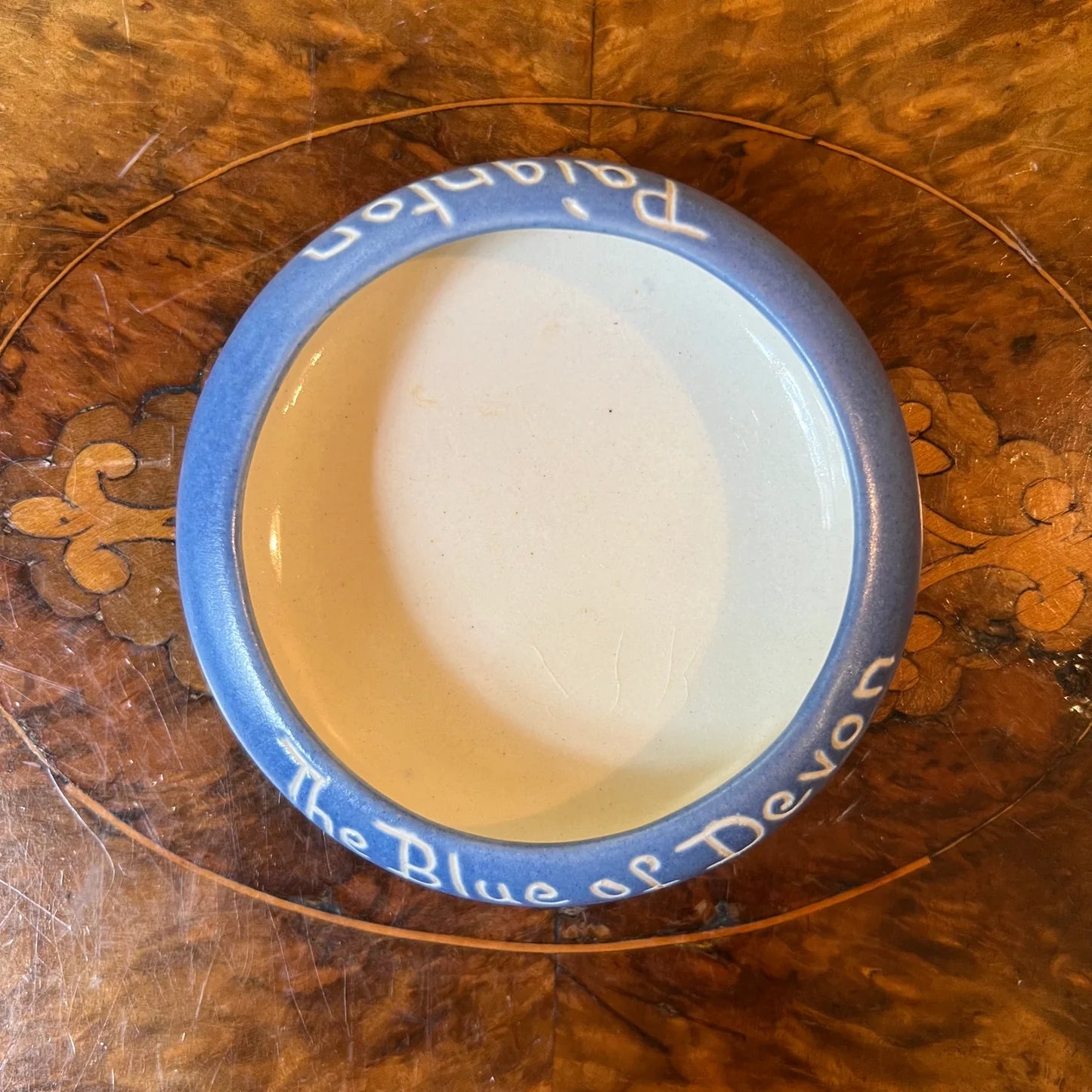 Vintage The Blue Of Devon Paignton Dish