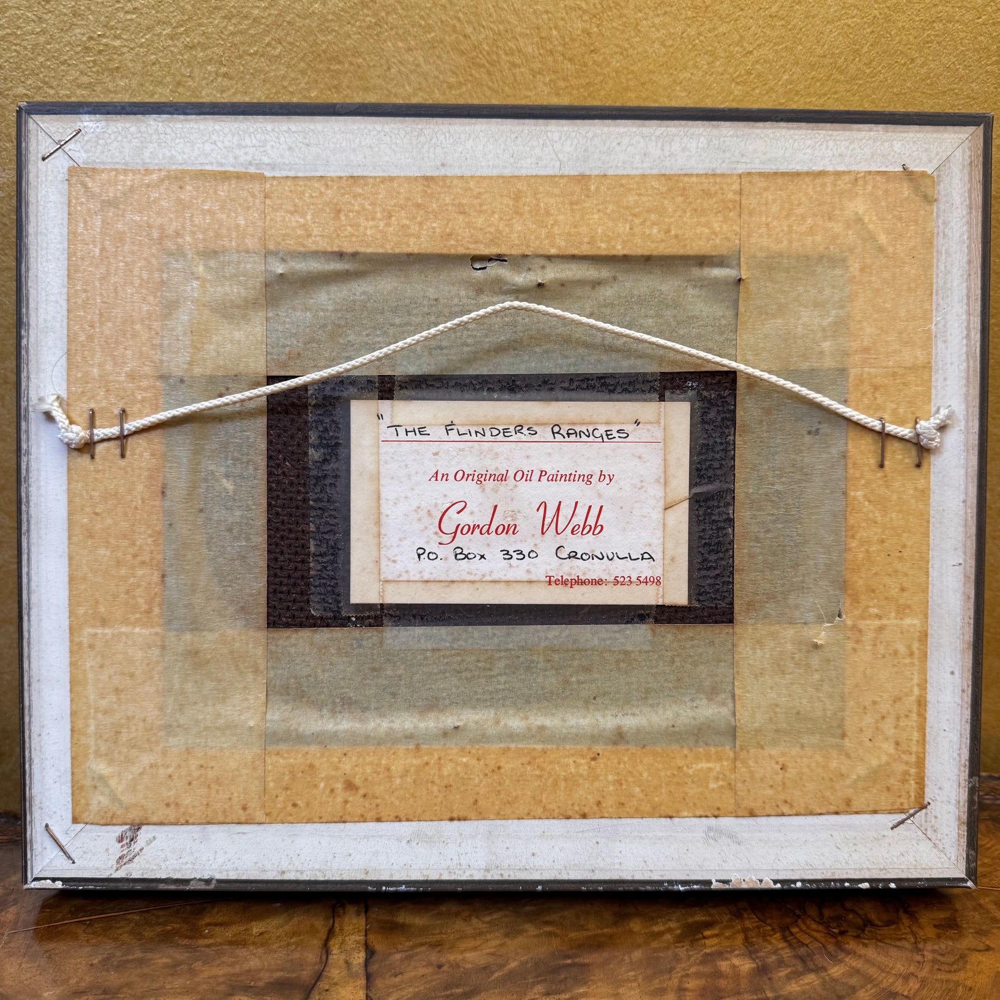 The Flinders Ranges By Gordon Webb