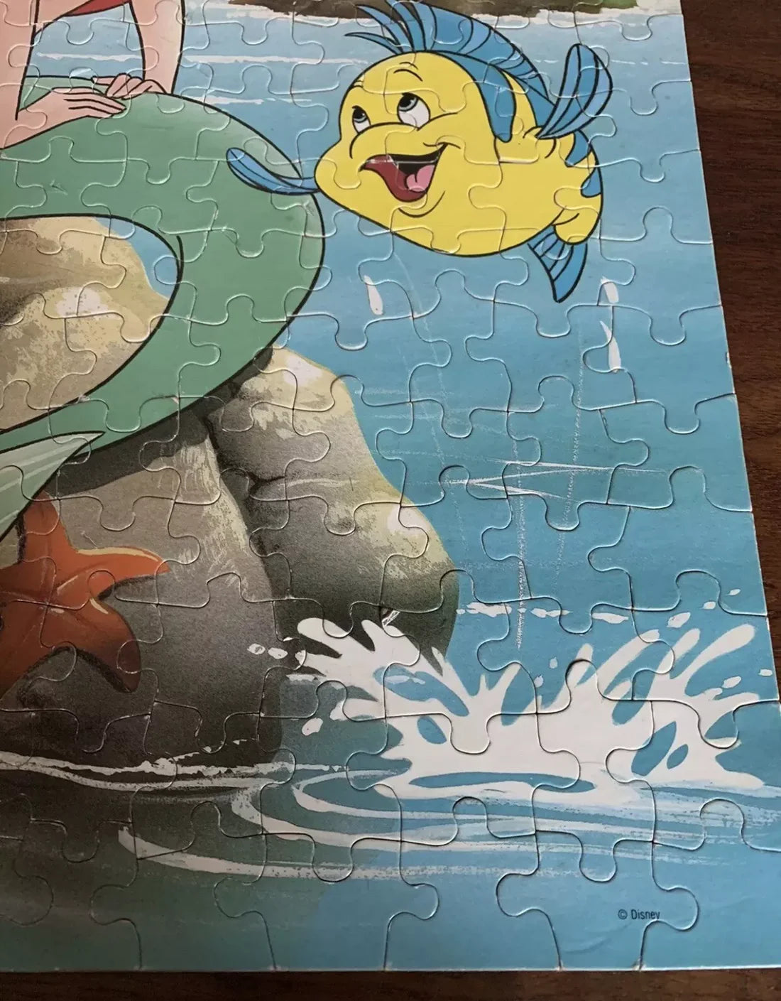 Vintage The Little Mermaid Puzzle