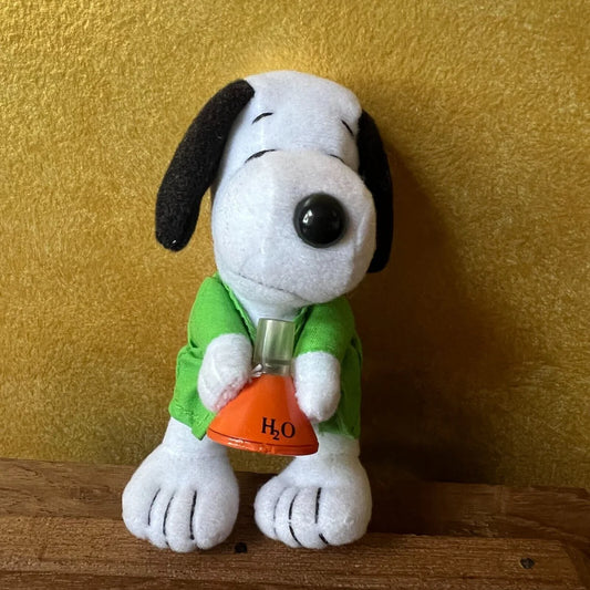 The Many Lives Of Snoopy Scientist McDonalds Toy
