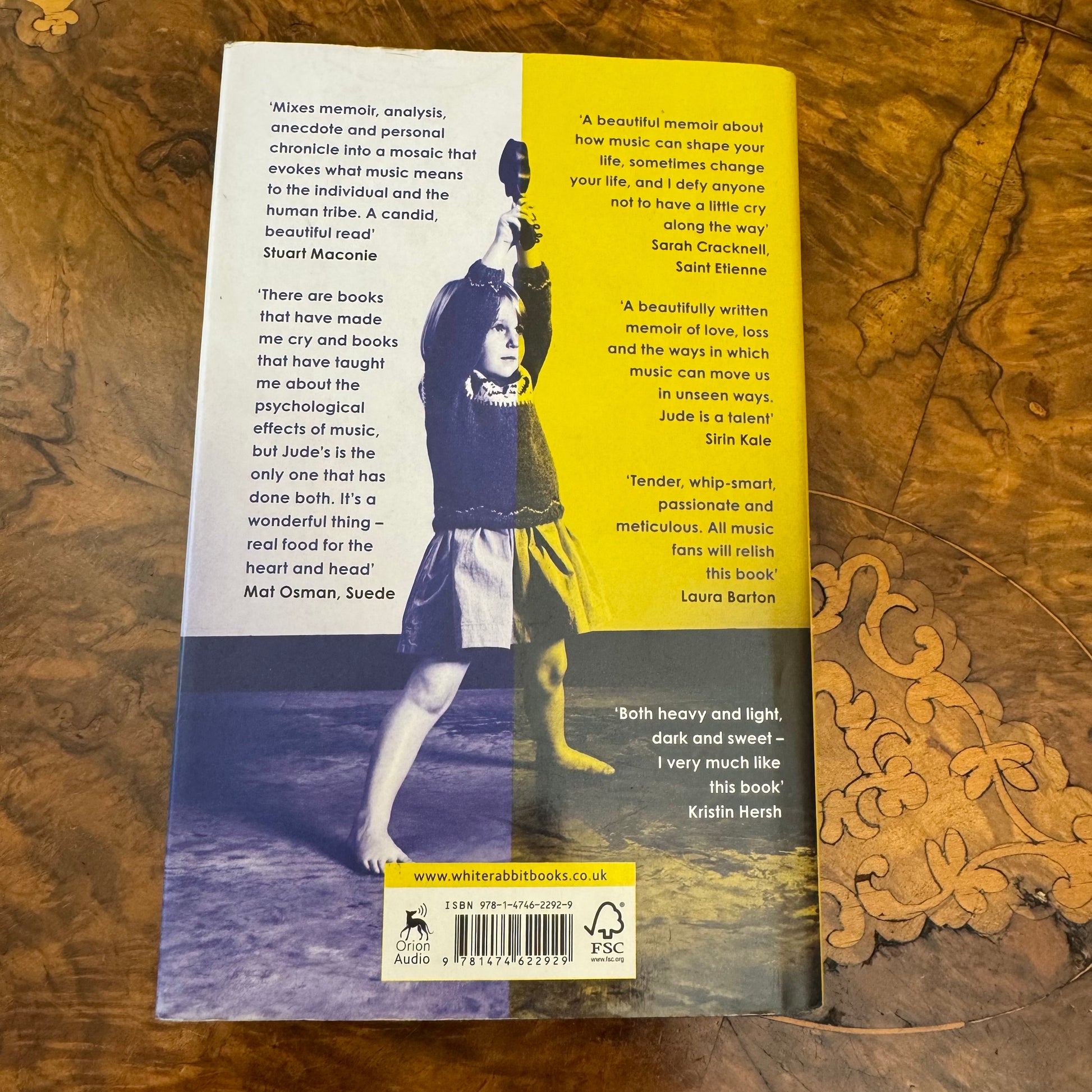 The Sound of Being Human: How Music Shapes Our Lives By Jude Rogers Book 