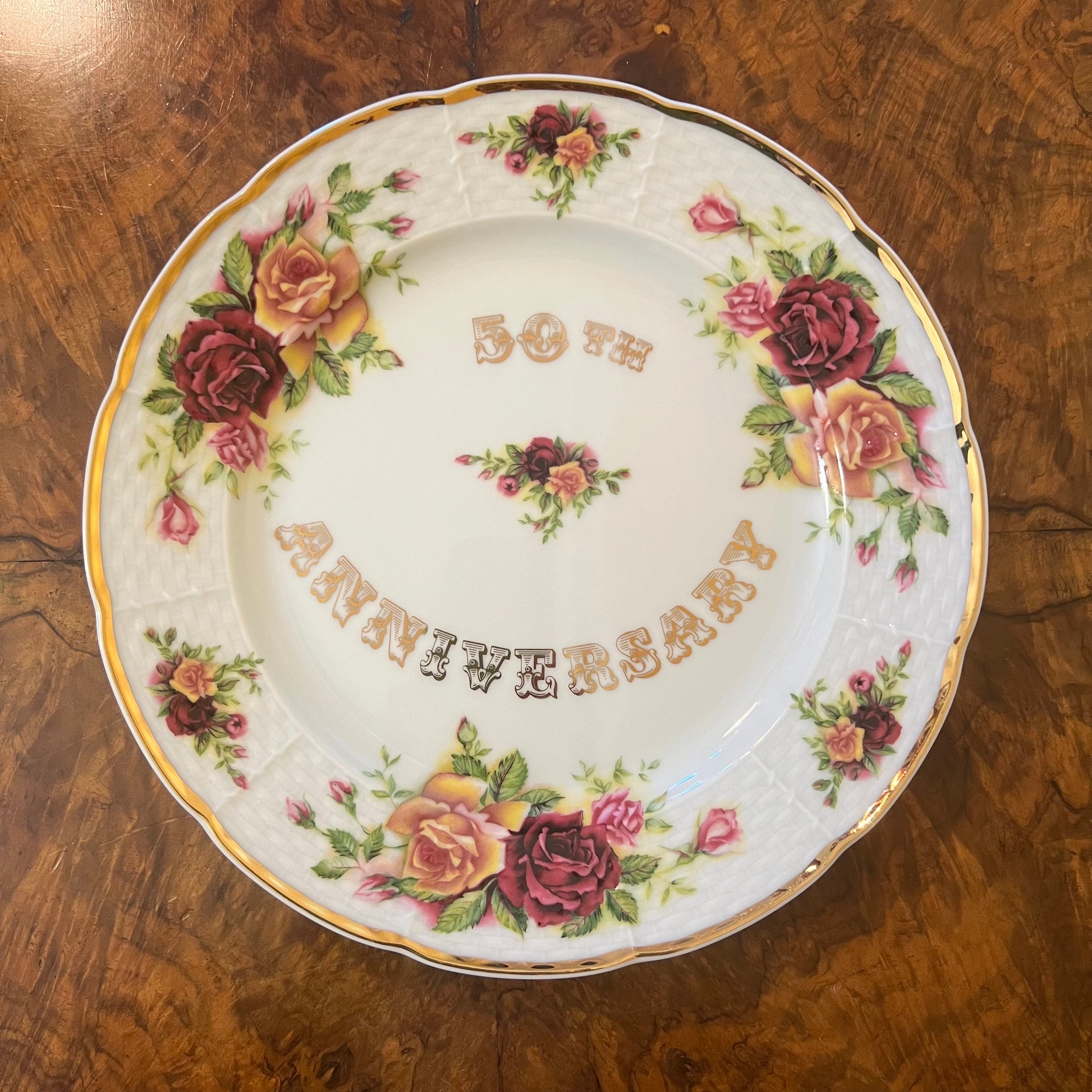 Thun Czech Republic“50th Anniversary” Collectors Plate