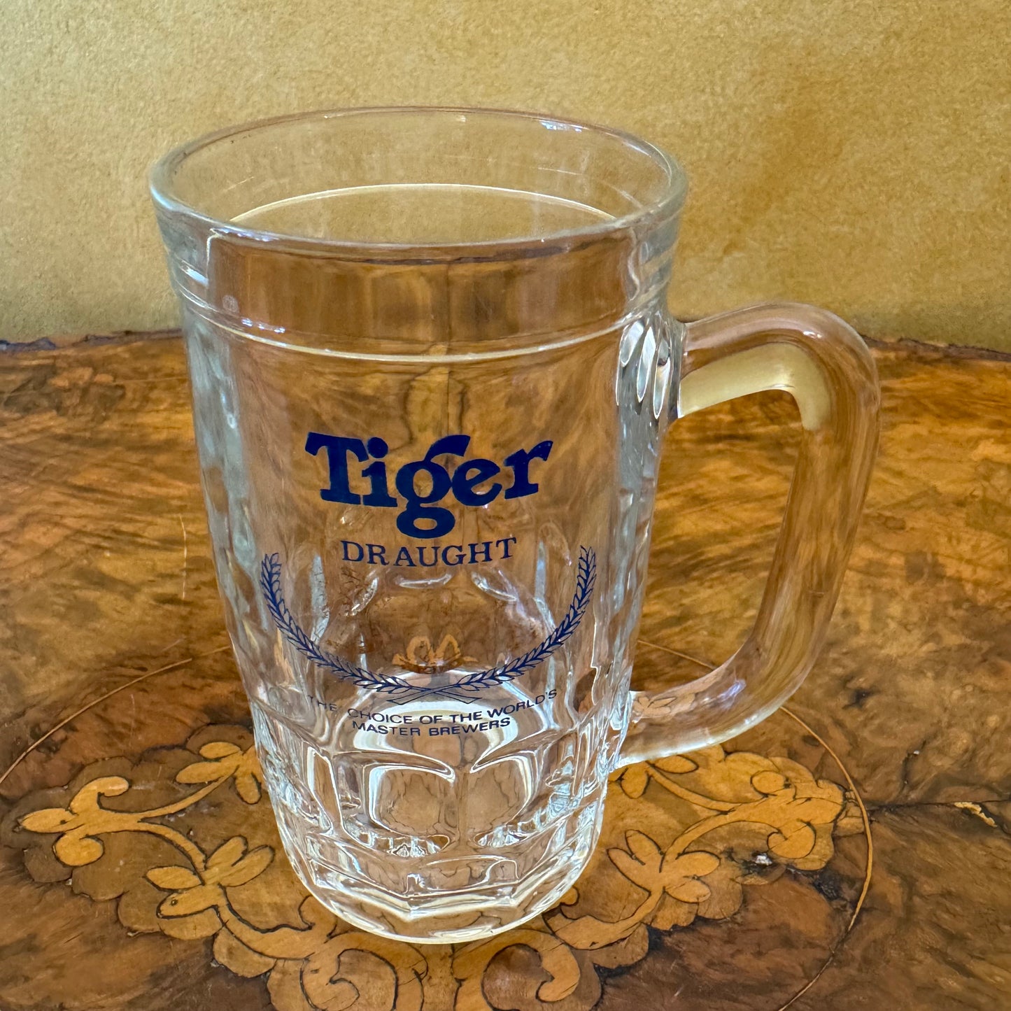 Tiger Draft Glass Beer 